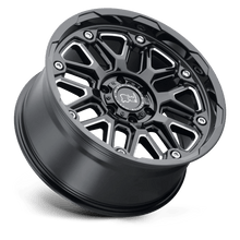 Load image into Gallery viewer, 2095HSR025140B78 - Black Rhino Hollister 20X9.5 5X139.7  2mm Gloss Black W/ Milled Spokes - Black Rhino Wheels Canada