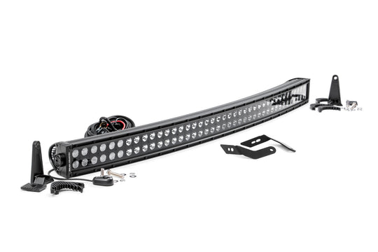 92046 LED Light - Front Mount - 40" Black Dual Row - Honda Talon (19-21)/Talon 1000R (19-22) Rough Country Canada