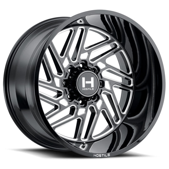 H116-2012655044B - Hostile Jigsaw 20X12 6X139.7 -55mm Blade Cut Wheel - Hostile Wheels Canada