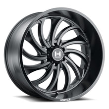 Load image into Gallery viewer, H118-2212655046BB - Hostile Demon 22X12 6X139.7 -48mm Asphalt Wheel - Hostile Wheels Canada