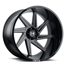 Load image into Gallery viewer, H119-2212818047B-R - Hostile DAGR 22X12 8X180 -44mm Blade Cut Wheel - Hostile Wheels Canada