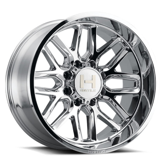 H120-2012513947C - Hostile Vulcan 20X12 5X139.7 -44mm Armor Plated Wheel - Hostile Wheels Canada