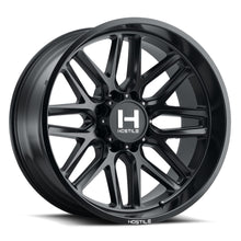 Charger l'image dans la galerie, H120-2010818047BB - Hostile Vulcan 20X10 8X180 -19mm Asphalt Wheel - Hostile Wheels Canada
