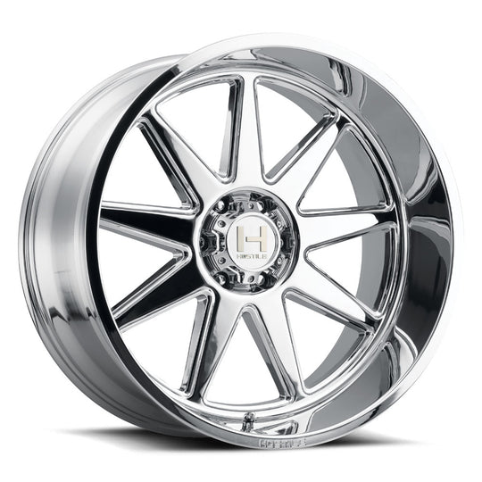 H121-2010550047C - Hostile Omega 20X10 5X127 -19mm Armor Plated Wheel - Hostile Wheels Canada