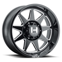 Load image into Gallery viewer, H121-2012817047B - Hostile Omega 20X12 8X170 -44mm Blade Cut Wheel - Hostile Wheels Canada