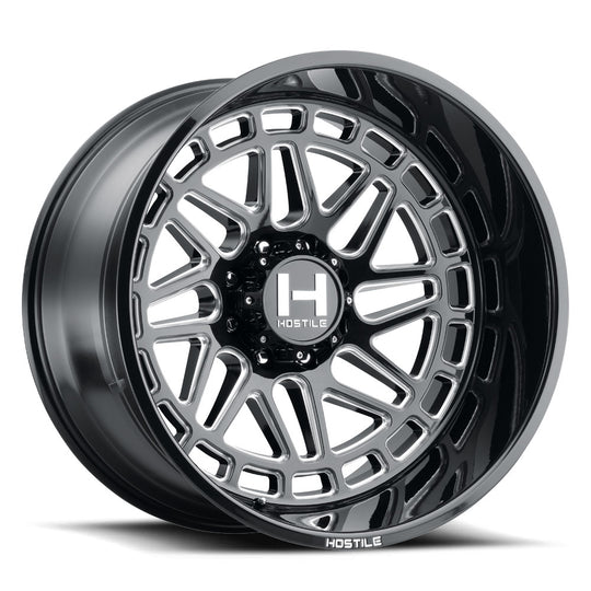 H122-2010550047B - Hostile Reaper 20X10 5X127 -19mm Blade Cut Wheel - Hostile Wheels Canada
