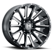 Load image into Gallery viewer, H123-2210817045B - Hostile Typhoon 22X10 8X170 -25mm Blade Cut Wheel - Hostile Wheels Canada
