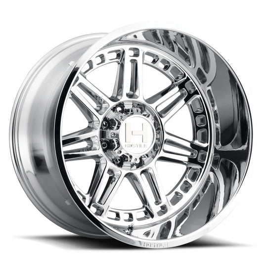 H124-2090513955C - Hostile Lunatic 20X9 5X139.7 12mm Armor Plated Wheel - Hostile Wheels Canada