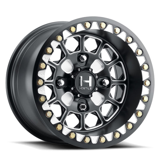 H325-1510415654M - Hostile UTV Pismo 15X10 4X156 0mm Blade Cut Wheel - Hostile UTV Wheels Canada