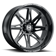 Load image into Gallery viewer, HF07-2214655045PR - Hostile Forged Tomahawk 22X14 6X139.7 -76mm Full polish Wheel - Hostile Forged Wheels Canada