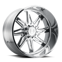 Charger l'image dans la galerie, HF07-2412817047PL - Hostile Forged Tomahawk 24X12 8X170 -44mm Full polish Wheel - Hostile Forged Wheels Canada
