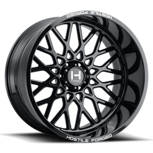 Load image into Gallery viewer, HF08-2214655045GB - Hostile Forged Savage 22X14 6X139.7 -76mm Gloss Black Wheel - Hostile Forged Wheels Canada