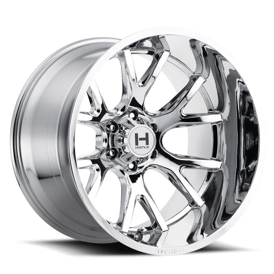 H113-2214655045C - Hostile Rage 22X14 6X139.7 -76mm Armor Plated Wheel - Hostile Wheels Canada