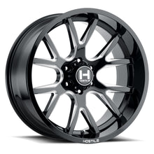 Load image into Gallery viewer, H113-2414816545B - Hostile Rage 24X14 8X165.1 -76mm Blade Cut Wheel - Hostile Wheels Canada
