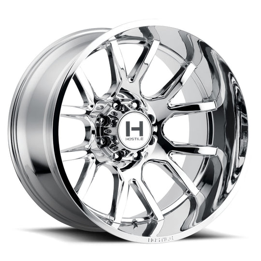 H113-2010817047C - Hostile Rage 20X10 8X170 -19mm Armor Plated Wheel - Hostile Wheels Canada
