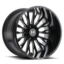 Load image into Gallery viewer, H114-2090655050B - Hostile Fury 20X9 6X139.7 0mm Blade Cut Wheel - Hostile Wheels Canada