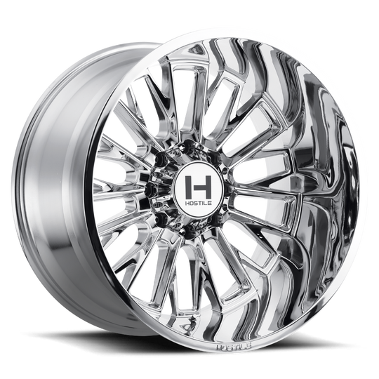 H114-2212817047C - Hostile Fury 22X12 8X170 -44mm Armor Plated Wheel - Hostile Wheels Canada