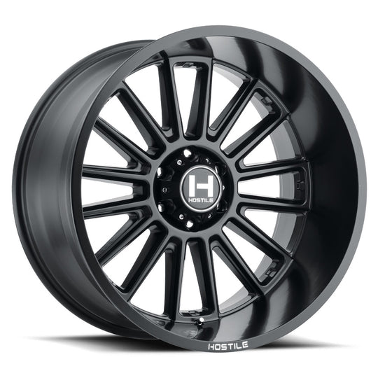 H115-2090818050BB - Hostile Predator 20X9 8X180 0mm Asphalt Wheel - Hostile Wheels Canada