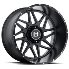 Load image into Gallery viewer, H108-2090655050BB - Hostile Sprocket 20X9 6X139.7 0mm Asphalt Wheel - Hostile Wheels Canada