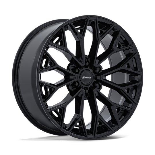 PE006BX20956330 - Petrol PE006 P5E 20X9.5 6X135 / ET 30mm Gloss Black - Petrol Wheels Canada