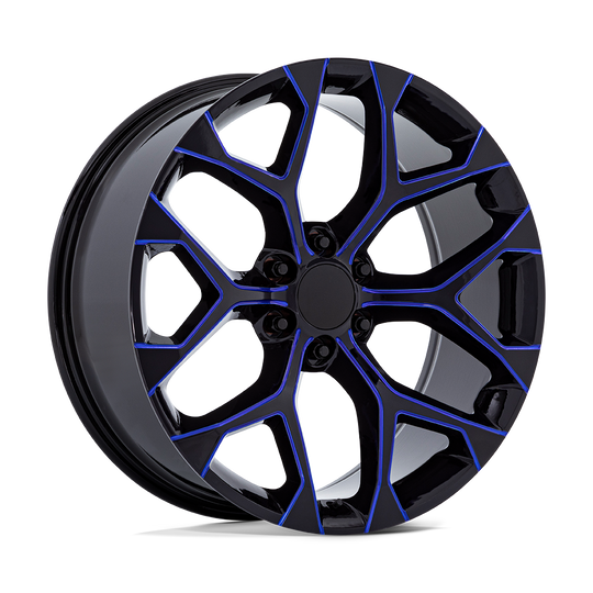 126GB-2110043 - Performance Replicas PR126 20X11 Blank ET 43mm Gloss Black - Performance Replicas Wheels Canada