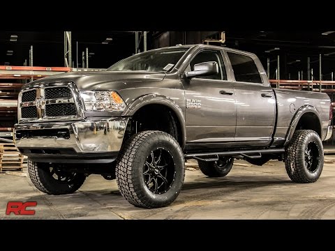 F-D21011 Pocket Fender Flares - Ram 2500 2WD/4WD (2010-2018) Rough Country Canada