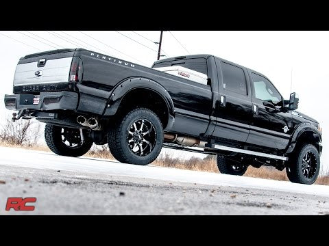 F-F21111 Pocket Fender Flares - Ford Super Duty 2WD/4WD (2011-2016) Rough Country Canada