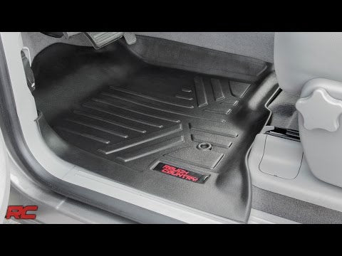 M-20713 Floor Mats - FR & RR - Crew Cab - Chevy/GMC 1500/2500HD (07-14) Rough Country Canada