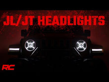 Charger l'image dans la galerie, RCH5100 9 Inch Headlight - Pair - Jeep Gladiator JT/Wrangler 4xe/Wrangler JL (18-23) Rough Country Canada