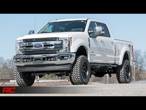 55020 4.5 Inch Lift Kit - Ford Super Duty 4WD (2017-2022) Rough Country Canada