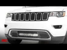 Load image into Gallery viewer, 70773DRLA LED Light - Bumper Mount - 20" Black Dual Row- Amber DRL - Jeep Grand Cherokee WK2 (11-20) Rough Country Canada