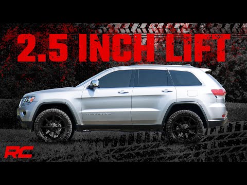 91130 2.5 Inch Lift Kit - N3 Struts - Jeep Grand Cherokee 4WD (2011-2015) Rough Country Canada