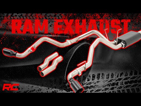 96013 Performance Cat-Back Exhaust - 5.7L - Ram 1500 2WD/4WD (2019-2023) Rough Country Canada