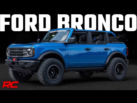 591141 2 Inch Lift Kit - Lifted Struts - Ford Bronco 4WD (2021-2023) Rough Country Canada