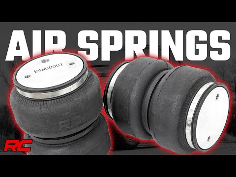 10007C Air Spring Kit w/compressor - 0-7.5" Lift - Chevy/GMC 2500HD/3500HD (11-19) Rough Country Canada