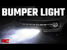 Load image into Gallery viewer, 71035 LED Light - Bumper Mount - 20" Chrome Single Row - Ford Bronco Sport (21-23) Rough Country Canada