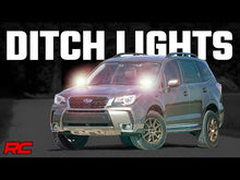Load image into Gallery viewer, 70872 LED Light - Ditch Mount - Dual 2" Black Pairs - Amber DRL - Subaru Forester (14-18) Rough Country Canada