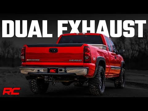 96005 Performance Exhaust - Ext Cab - 4.8L/5.3L - Chevy/GMC 1500 (99-06) Rough Country Canada
