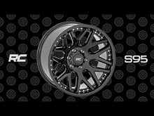Load image into Gallery viewer, 95201013M Rough Country 95 Series Wheel - Machined One-Piece - Gloss Black - 20x10 - 5x4.5 - -19mm Rough Country Canada