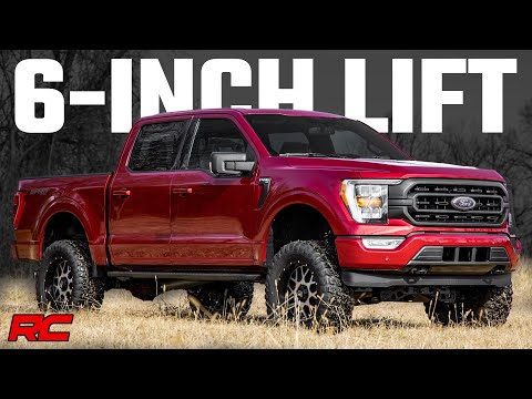 58750 6 Inch Lift Kit - Vertex - Ford F-150 4WD (2021-2023) Rough Country Canada