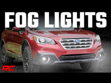 Load image into Gallery viewer, 70891 LED Light - Fog Mount - 2" Black Pair - SAE - Subaru Outback (15-19) Rough Country Canada