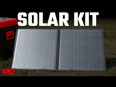 99026 Solar Panel Recharge Kit for 50L Portable Refrigerator/Freezer Rough Country Canada