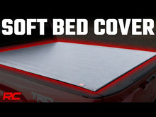 Load image into Gallery viewer, 48519550 Soft Roll Up Bed Cover w/o Cargo Management - 5&#39;7&quot; Bed - Toyota Tundra (22-23) Rough Country Canada