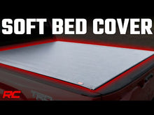 Charger l'image dans la galerie, 48519550 Soft Roll Up Bed Cover w/o Cargo Management - 5'7" Bed - Toyota Tundra (22-23) Rough Country Canada