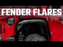 Load image into Gallery viewer, 99036 High Clearance LED Flat Fender Flare Kit - UV Treated - - Jeep Wrangler JL (18-23) Rough Country Canada
