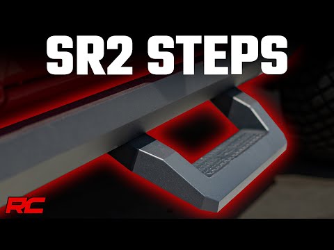 52004 SR2 Adjustable Aluminum Step - Ford Bronco (2 Door) 4WD (2021-2023) Rough Country Canada