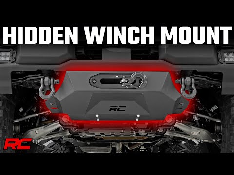51065 Hidden Winch Mount - All Models - Ford Bronco 4WD (2021-2023) Rough Country Canada