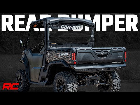93045 Bumper - Rear - Polaris Ranger XP 1000/Ranger XP 1000 Crew (17-22) Rough Country Canada