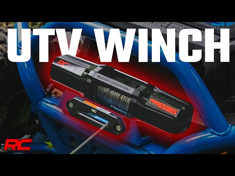 RS6500S 6500-LB Winch - UTV - Synthetic Rope Rough Country Canada
