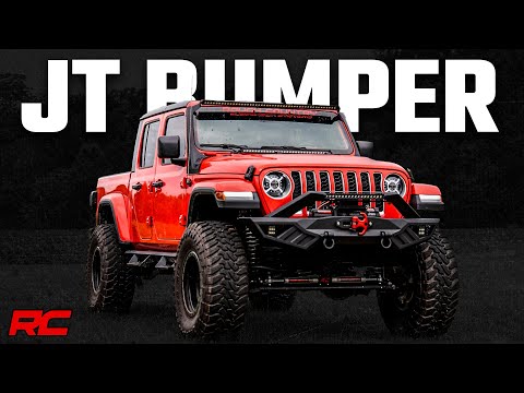 10645A Front Winch Bumper - Jeep Gladiator JT/Wrangler 4xe/Wrangler JK/Wrangler JL Rough Country Canada